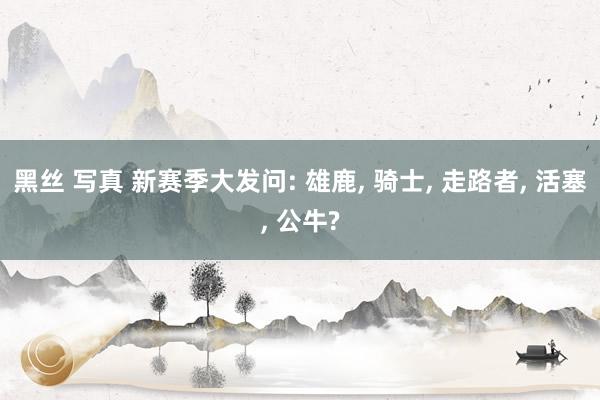 黑丝 写真 新赛季大发问: 雄鹿, 骑士, 走路者, 活塞, 公牛?